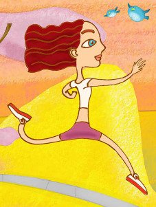 Run, Forrest, run – Silmara Franco